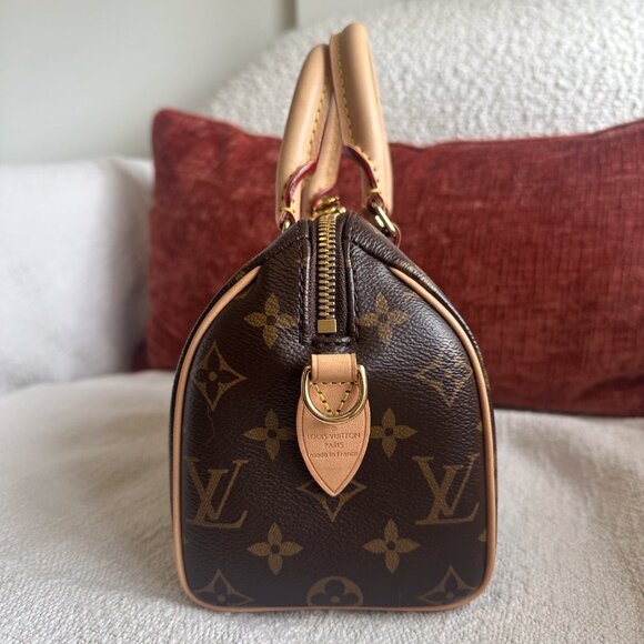 Louis Vuitton Speedy Speedy Bandoulière 20 with Beige Strap - Picture 5 of 15